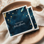 Ruimtevaart Buitenste Baby shower Navy Servet<br><div class="desc">Verhoog uw baby shower met onze Space Outer Baby shower Navy-servetten, de perfecte touch voor een feest dat niet van deze wereld is! Deze servetten met een hemelthema zijn zowel stijlvol als praktisch, waardoor ze een essentiële aanvulling zijn op uw ruimte-geïnspireerde evenement. Kenmerken: Kosmisch ontwerp: marineblauwe achtergrond versierd met sprankelende...</div>