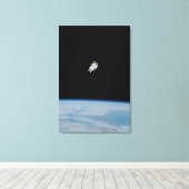 Ruimtevaart Canvas Afdruk (Insitu (Houten vloer))