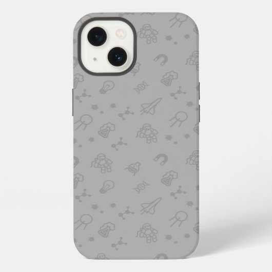 Ruimtevaart en wetenschapskleding iPhone hoesje (Achterkant)