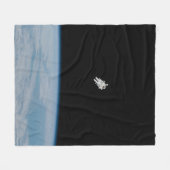 Ruimtevaart Fleece Deken (Voorkant (Horizontaal))