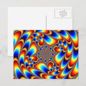 Ruimtevaart - Fractal Briefkaart (Voorkant / Achterkant)