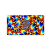 Ruimtevaart - Fractal Etiket (Voorkant)