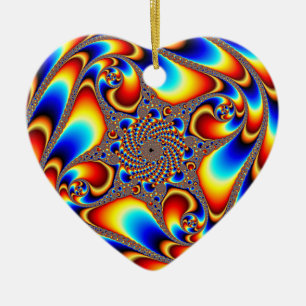 Ruimtevaart - Fractal Keramisch Ornament