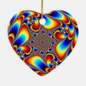 Ruimtevaart - Fractal Keramisch Ornament (Achterkant)