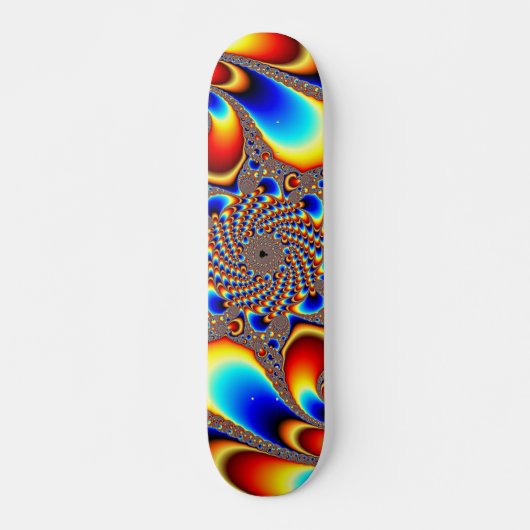 Ruimtevaart - Fractal Persoonlijk Skateboard (Voorkant)
