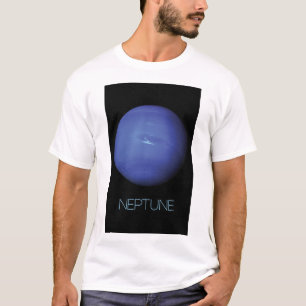 Ruimtevaart, Galaxy, Zonnestelsel, Planeet Neptunu T-shirt