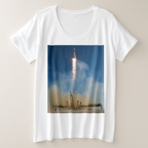Ruimtevaart Grote Maat T-shirt