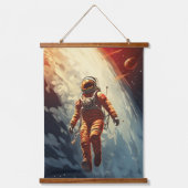Ruimtevaart Hangend Wandkleed (Voorkant)