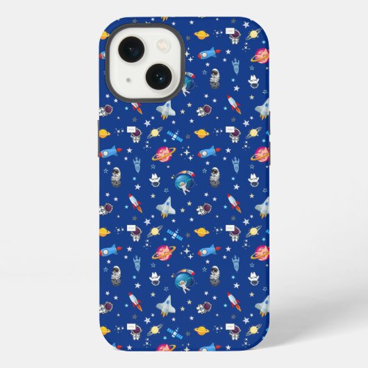 Ruimtevaart iPhone Hoesje (Achterkant)