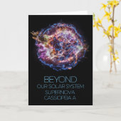 Ruimtevaart, Kosmos, Supernova Cassiopeia A Kaart (Gele Bloem)