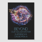 Ruimtevaart, Kosmos, Supernova Cassiopeia A Magnetische Uitnodiging (Voorkant)