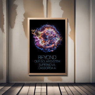Ruimtevaart, Kosmos, Supernova Cassiopeia A Poster