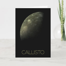 Ruimtevaart, Kosmos, Zonnestelsel, Maan Callisto Kaart