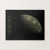 Ruimtevaart, Kosmos, Zonnestelsel, Maan Callisto Legpuzzel (Horizontaal)