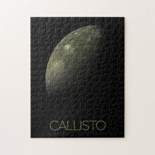 Ruimtevaart, Kosmos, Zonnestelsel, Maan Callisto Legpuzzel