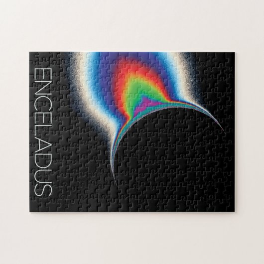 Ruimtevaart, Kosmos, Zonnestelsel, Maan Enceladus Legpuzzel (Horizontaal)