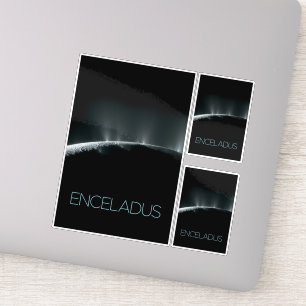 Ruimtevaart, Kosmos, Zonnestelsel, Maan Enceladus Sticker