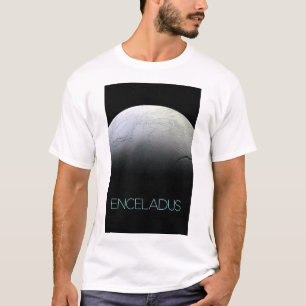 Ruimtevaart, Kosmos, Zonnestelsel, Maan Enceladus T-shirt