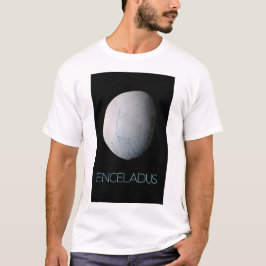 Ruimtevaart, Kosmos, Zonnestelsel, Maan Enceladus T-shirt