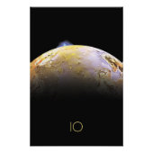 Ruimtevaart, Kosmos, Zonnestelsel, Maan IO Foto Afdruk (Voorkant)