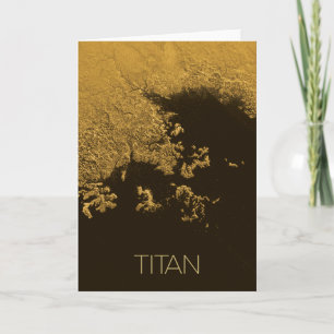 Ruimtevaart, Kosmos, Zonnestelsel, Maan Titan Kaart