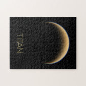 Ruimtevaart, Kosmos, Zonnestelsel, Maan Titan Legpuzzel (Horizontaal)