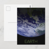 Ruimtevaart, Kosmos, Zonnestelsel, Planeet Aarde Briefkaart (Voorkant / Achterkant)