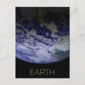 Ruimtevaart, Kosmos, Zonnestelsel, Planeet Aarde Briefkaart (Voorkant)