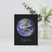 Ruimtevaart, Kosmos, Zonnestelsel, Planeet Aarde Briefkaart (Staand voorkant)