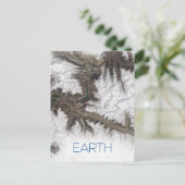 Ruimtevaart, Kosmos, Zonnestelsel, Planeet Aarde Briefkaart (Staand voorkant)