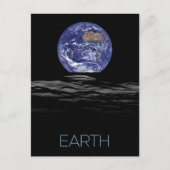 Ruimtevaart, Kosmos, Zonnestelsel, Planeet Aarde Briefkaart (Voorkant)