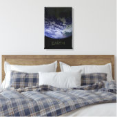 Ruimtevaart, Kosmos, Zonnestelsel, Planeet Aarde Canvas Afdruk (Insitu (Slaapkamer))