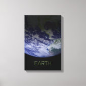 Ruimtevaart, Kosmos, Zonnestelsel, Planeet Aarde Canvas Afdruk (Voorkant)