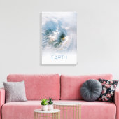 Ruimtevaart, Kosmos, Zonnestelsel, Planeet Aarde Canvas Afdruk (Insitu (Woonkamer))