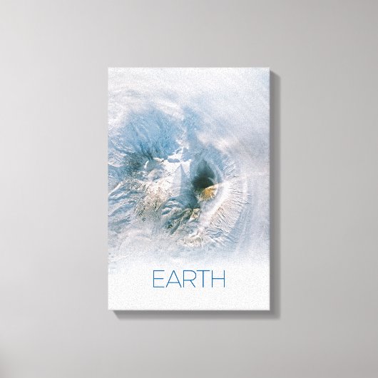 Ruimtevaart, Kosmos, Zonnestelsel, Planeet Aarde Canvas Afdruk (Voorkant)