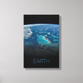 Ruimtevaart, Kosmos, Zonnestelsel, Planeet Aarde Canvas Afdruk (Voorkant)