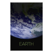 Ruimtevaart, Kosmos, Zonnestelsel, Planeet Aarde Foto Afdruk (Voorkant)