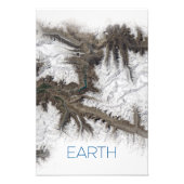 Ruimtevaart, Kosmos, Zonnestelsel, Planeet Aarde Foto Afdruk (Voorkant)