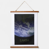 Ruimtevaart, Kosmos, Zonnestelsel, Planeet Aarde Hangend Wandkleed (Voorkant)