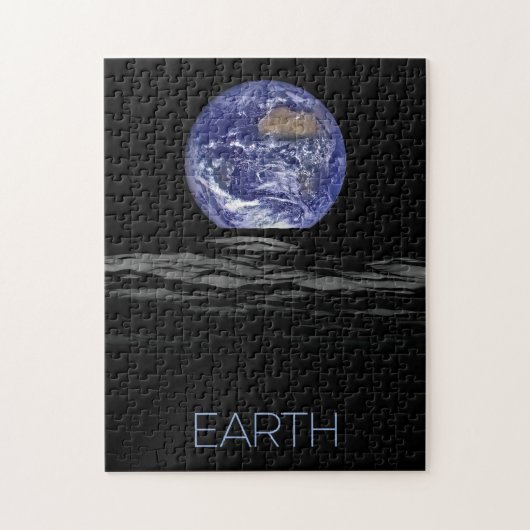 Ruimtevaart, Kosmos, Zonnestelsel, Planeet Aarde Legpuzzel (Verticaal)