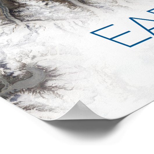 Ruimtevaart, Kosmos, Zonnestelsel, Planeet Aarde Poster (Hoek)