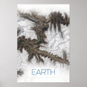 Ruimtevaart, Kosmos, Zonnestelsel, Planeet Aarde Poster (Voorkant)