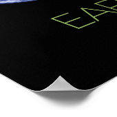 Ruimtevaart, Kosmos, Zonnestelsel, Planeet Aarde Poster (Hoek)