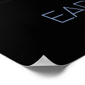 Ruimtevaart, Kosmos, Zonnestelsel, Planeet Aarde Poster (Hoek)