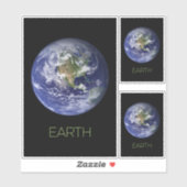 Ruimtevaart, Kosmos, Zonnestelsel, Planeet Aarde Sticker (Vel)