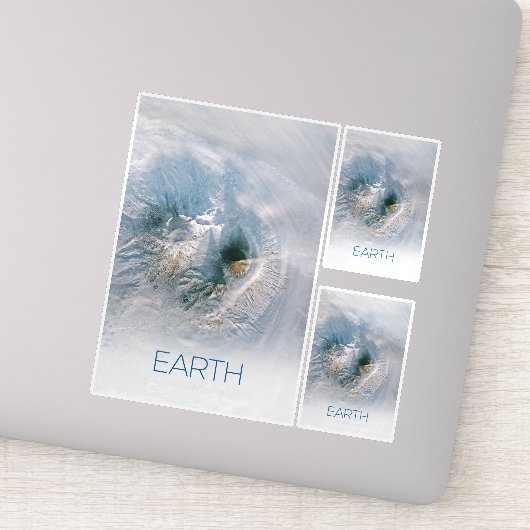 Ruimtevaart, Kosmos, Zonnestelsel, Planeet Aarde Sticker (Detail)