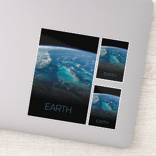 Ruimtevaart, Kosmos, Zonnestelsel, Planeet Aarde Sticker