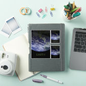 Ruimtevaart, Kosmos, Zonnestelsel, Planeet Aarde Sticker (iPad Cover)