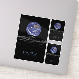 Ruimtevaart, Kosmos, Zonnestelsel, Planeet Aarde Sticker