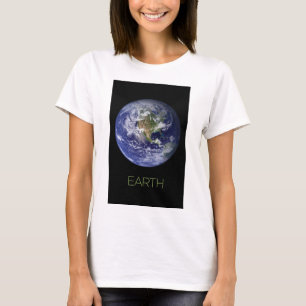 Ruimtevaart, Kosmos, Zonnestelsel, Planeet Aarde T-shirt